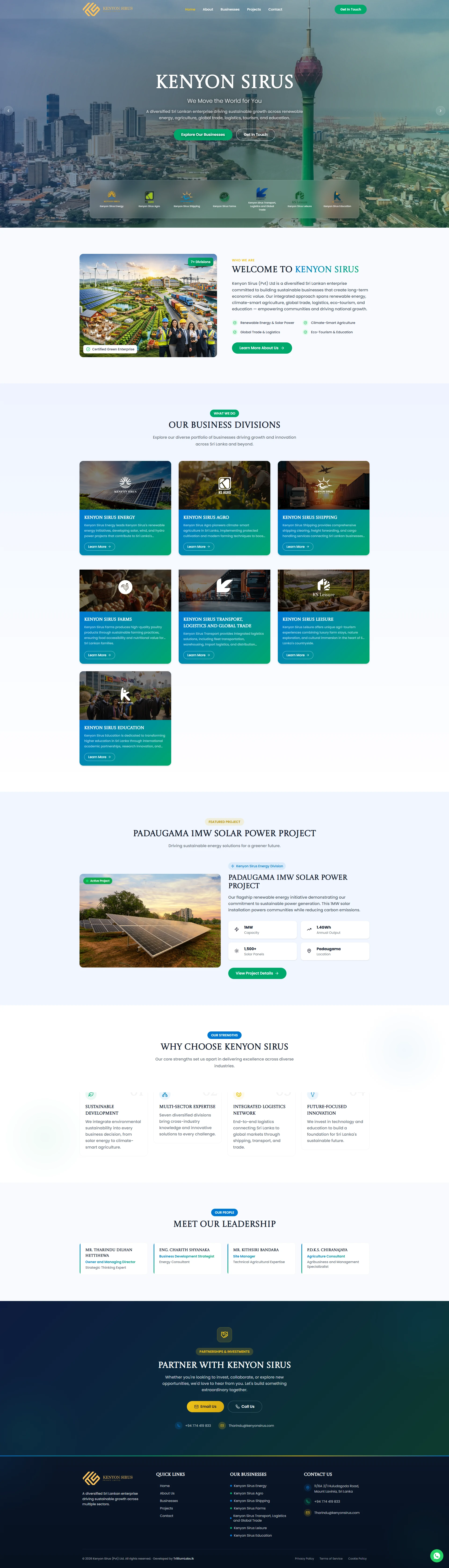 Corporate Website & CMS